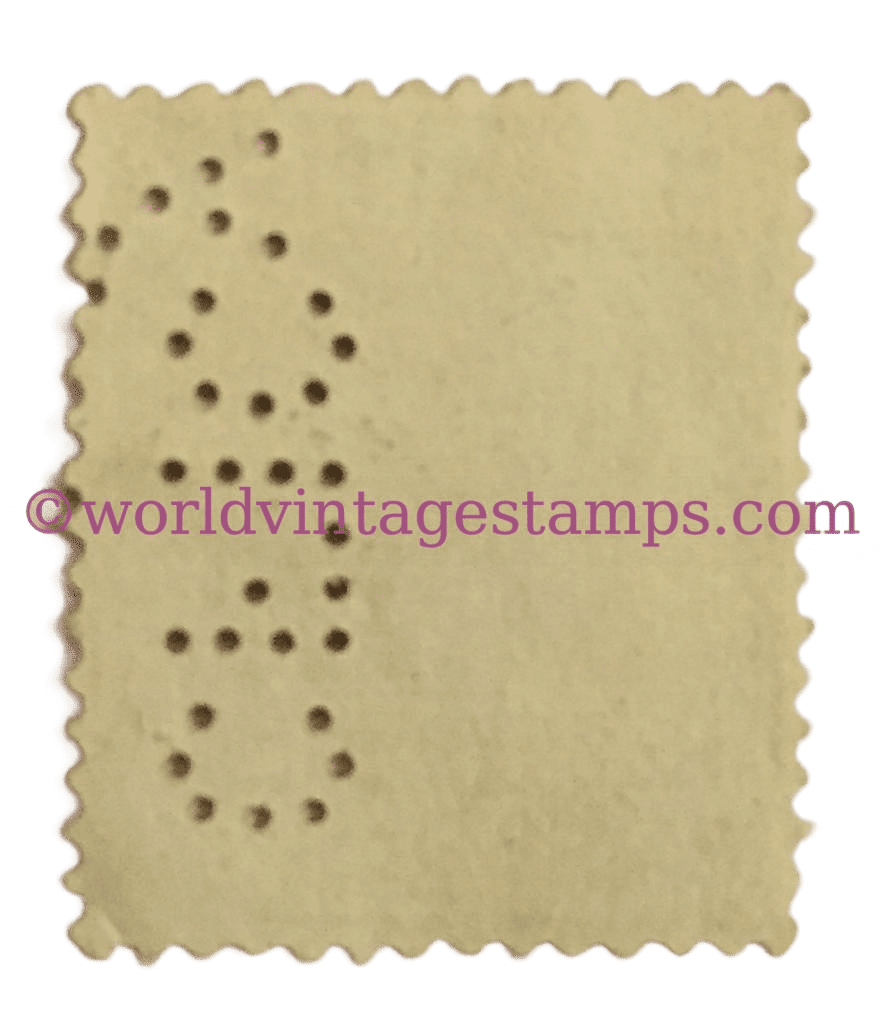 King George VI, Looking to the right. Mauritius Postage Stamp, 5 Rupee