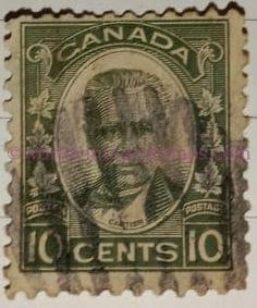 Sir George Etienne Cartier - 10 Cent Canada Postage Stamp