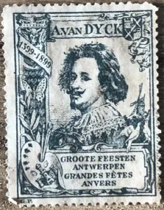 Anthony van Dyck Belgian Commemorative Poster Stamp