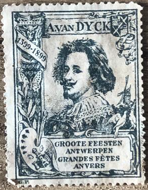 Anthony van Dyck Belgian Commemorative Poster Stamp