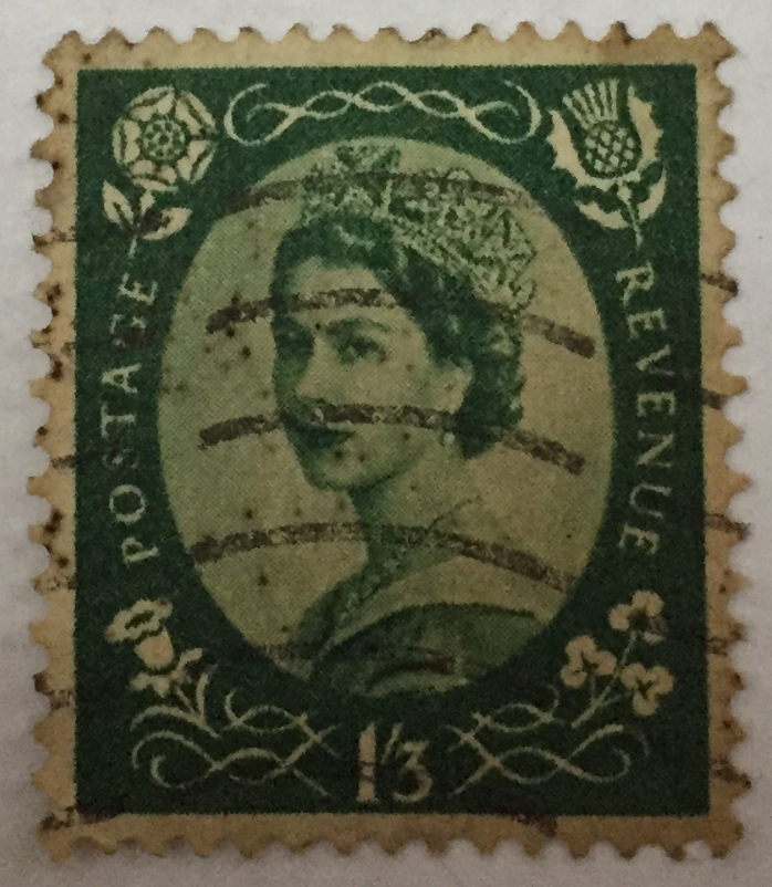 Great Britain Queen-Elizabeth-II Wilding issue postage stamp
