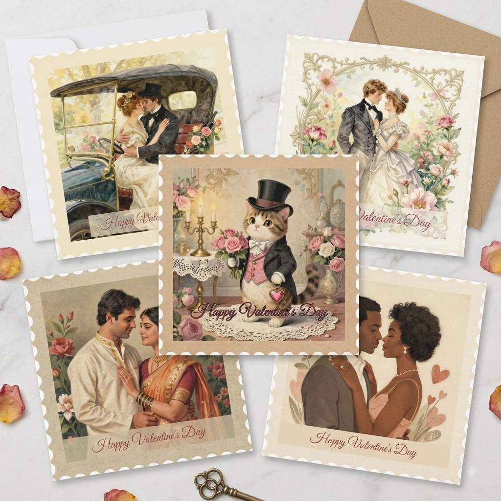 Valentine's Day Stamp Arts